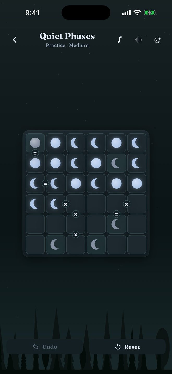 Solving a puzzle mid-board