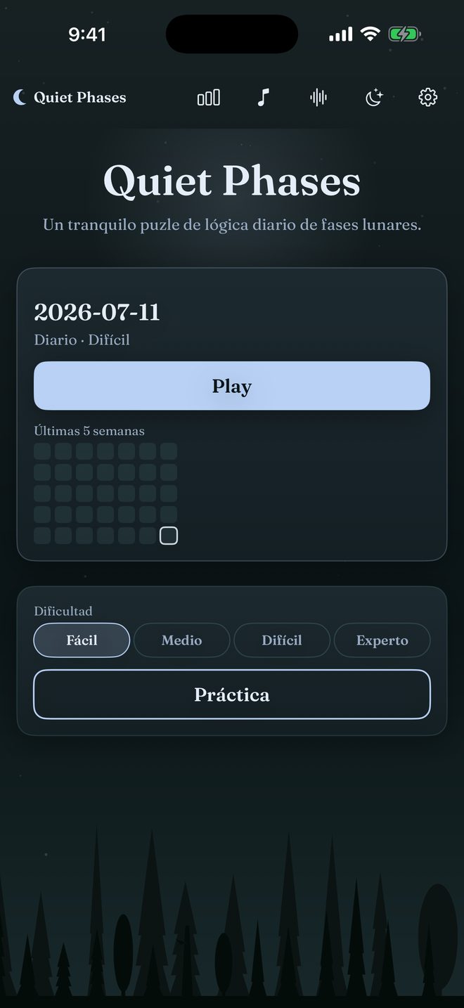 Home screen
