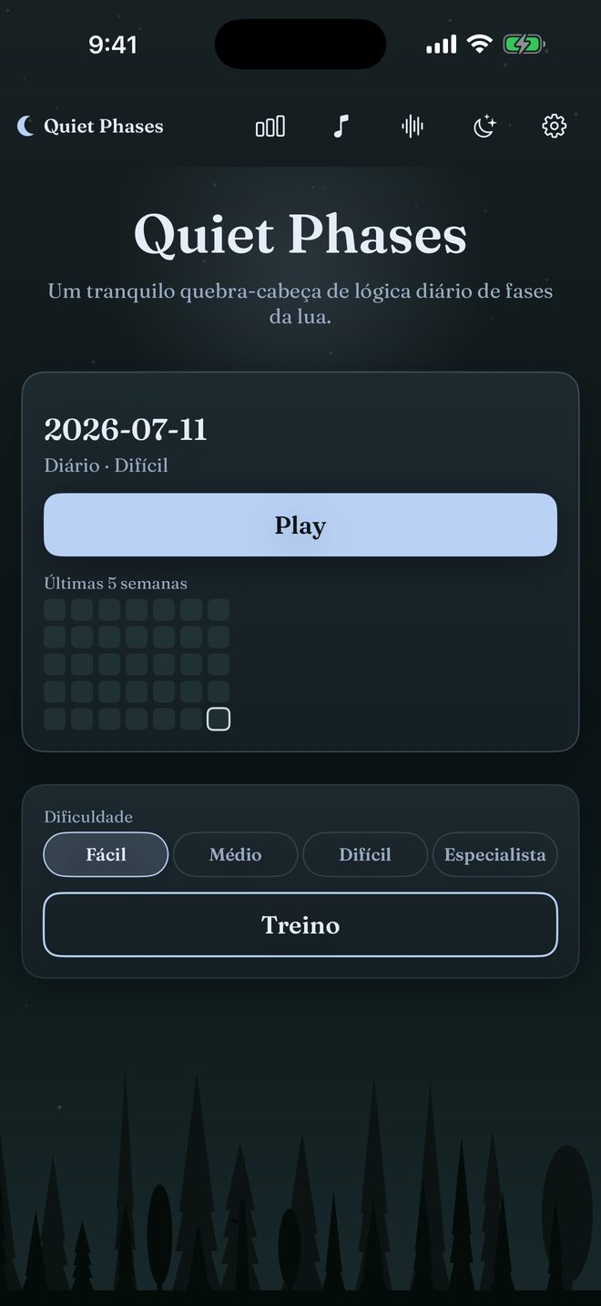 Home screen